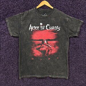 Alice In Chains Dirt Acid Wash Tshirt size Large